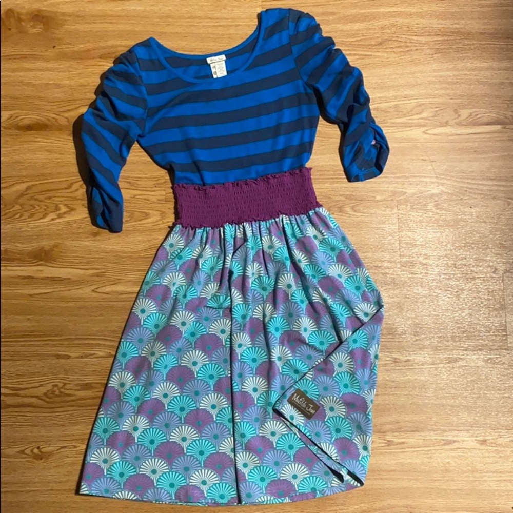 Stripes & flowers dress